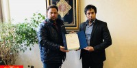 اعطای حکم رئیس هیات ورزش های رزمی استان اردبیل
